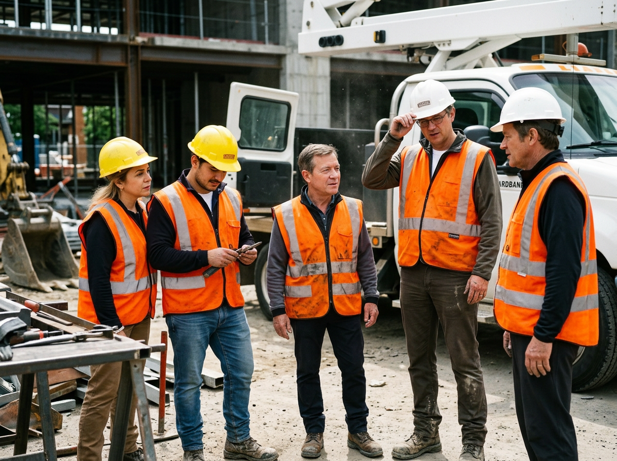 The CMB Metal & Construction crew